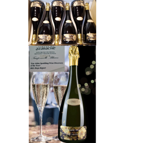 ESPUMOSO de Calidad Fincas de Azabache, Ikke Cava ikke Champagne, men Rioja Espumoso 249.- pr. fl.